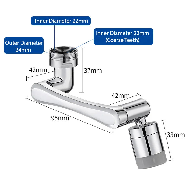 Multi-Angle Faucet Aerator